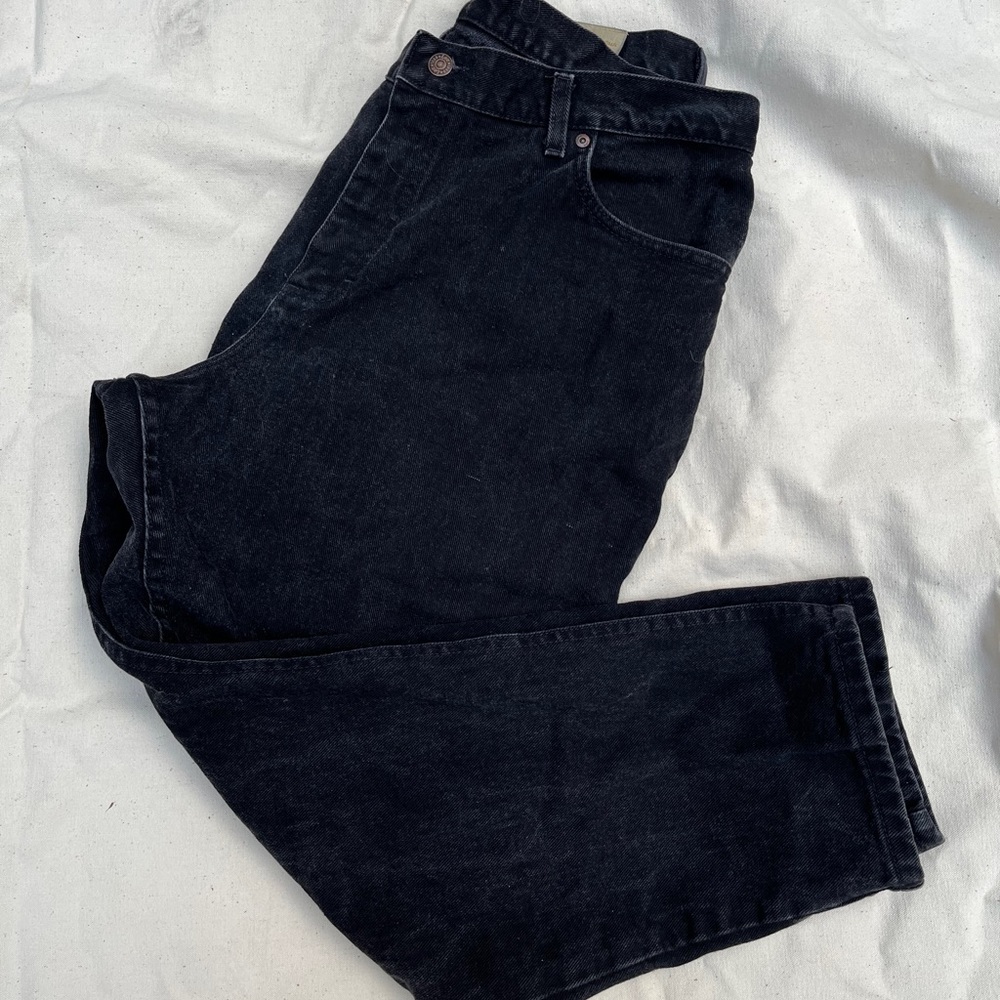 Vintage 90s Lees black jeans